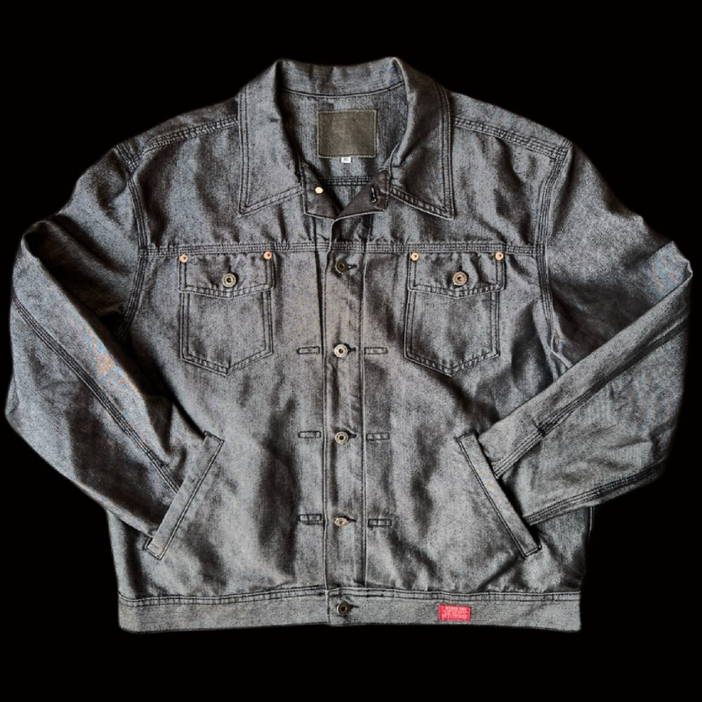 GUESS Gray Denim Jacket